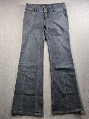 Michael Kors Indigo Flare Jeans with Front Seams